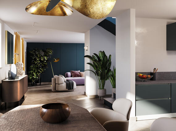 TRICAMERE CON TERRAZZO PRIMO  INGRESSO